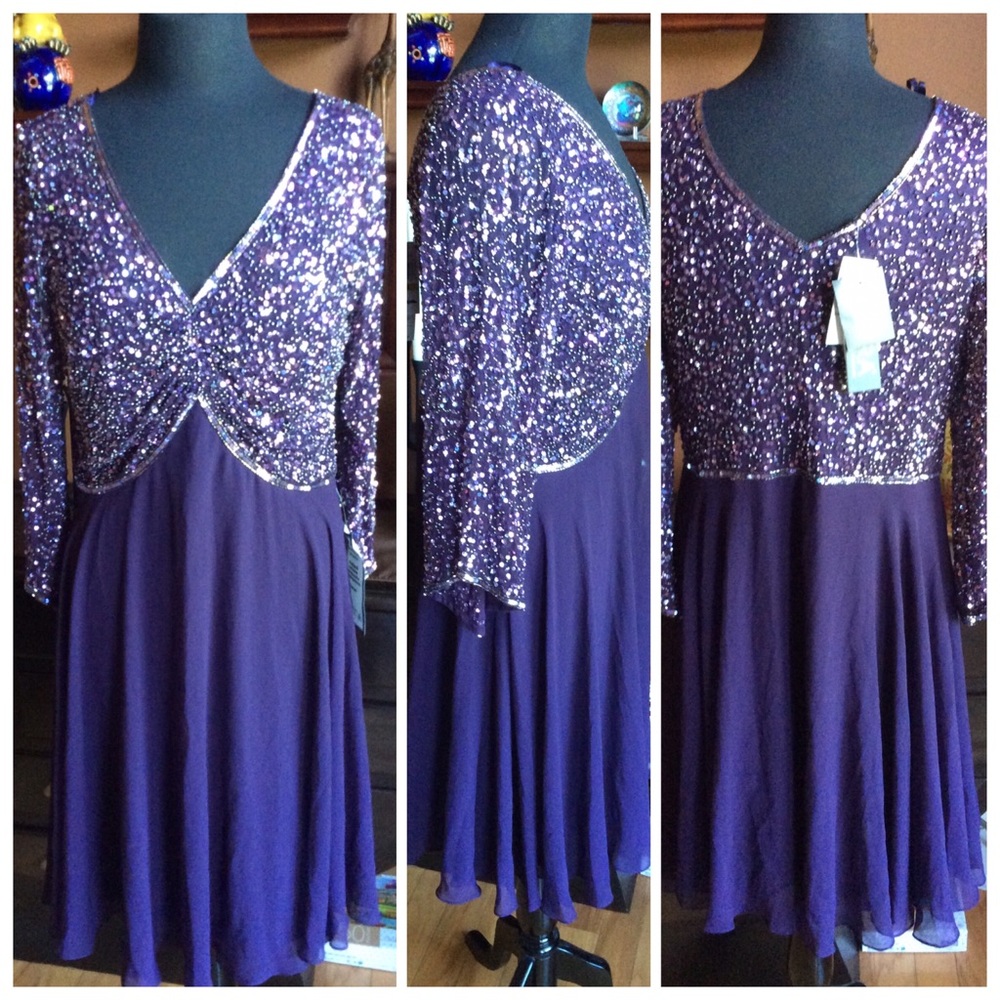 J Kara Sequin Dress - Picture 4 of 12
